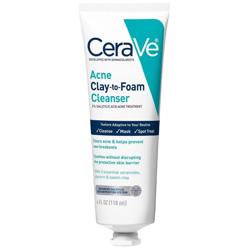 Clay To Foam Cleanser 118ml Cerave Limpiador